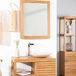 Miroir Simple|Wanda Collection Miroir armoire de toilette 63 cm