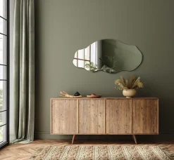 Tulup Miroir asymétrique 40 x 80 pour maquillage 1 pièce