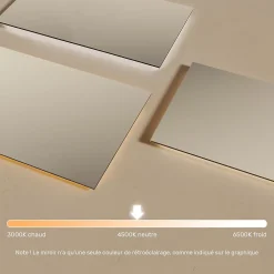 Artforma Miroir avec LED Illumination Salle de Bain (120x70cm) LED Lumineux Miroir avec Éclairage (LED058) Blanc Neutre 4500K