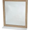 Miroir Simple|Tendance Miroir avec tablette Stockholm