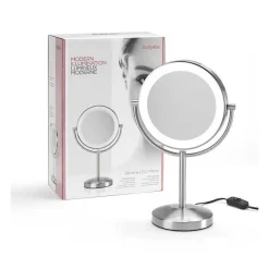 Babyliss Miroir 9437E slimline sur socle 1x/8x finition nickel