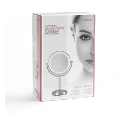Babyliss Miroir 9437E slimline sur socle 1x/8x finition nickel