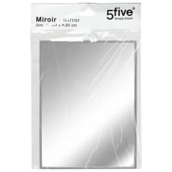 5Five Miroir basique sur pied 15X20 - Gris-