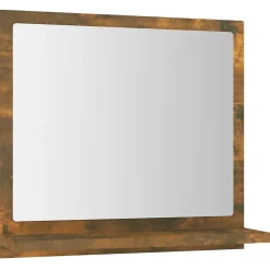 Miroir Simple|Helloshop26 Miroir de bain 40 x 10,5 bois beige