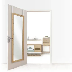 Miroir Simple|5Five Miroir de porte 110x30 cm Bambou -