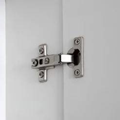 Kiamami Valentina Miroir De Rangement À Une Porte Avec Lampe Led Et Compartiment Ouvert