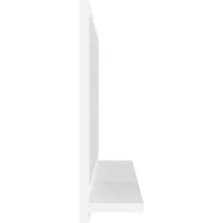 Miroir Simple|Helloshop26 Miroir de salle de bain 60 blanc