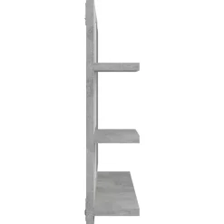 Miroir Simple|Helloshop26 Miroir de salle de bain 60 gris