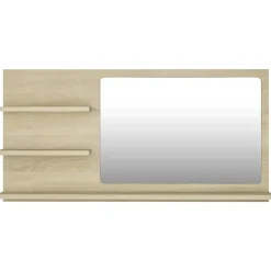 Helloshop26 Miroir de salle de bain 90 beige