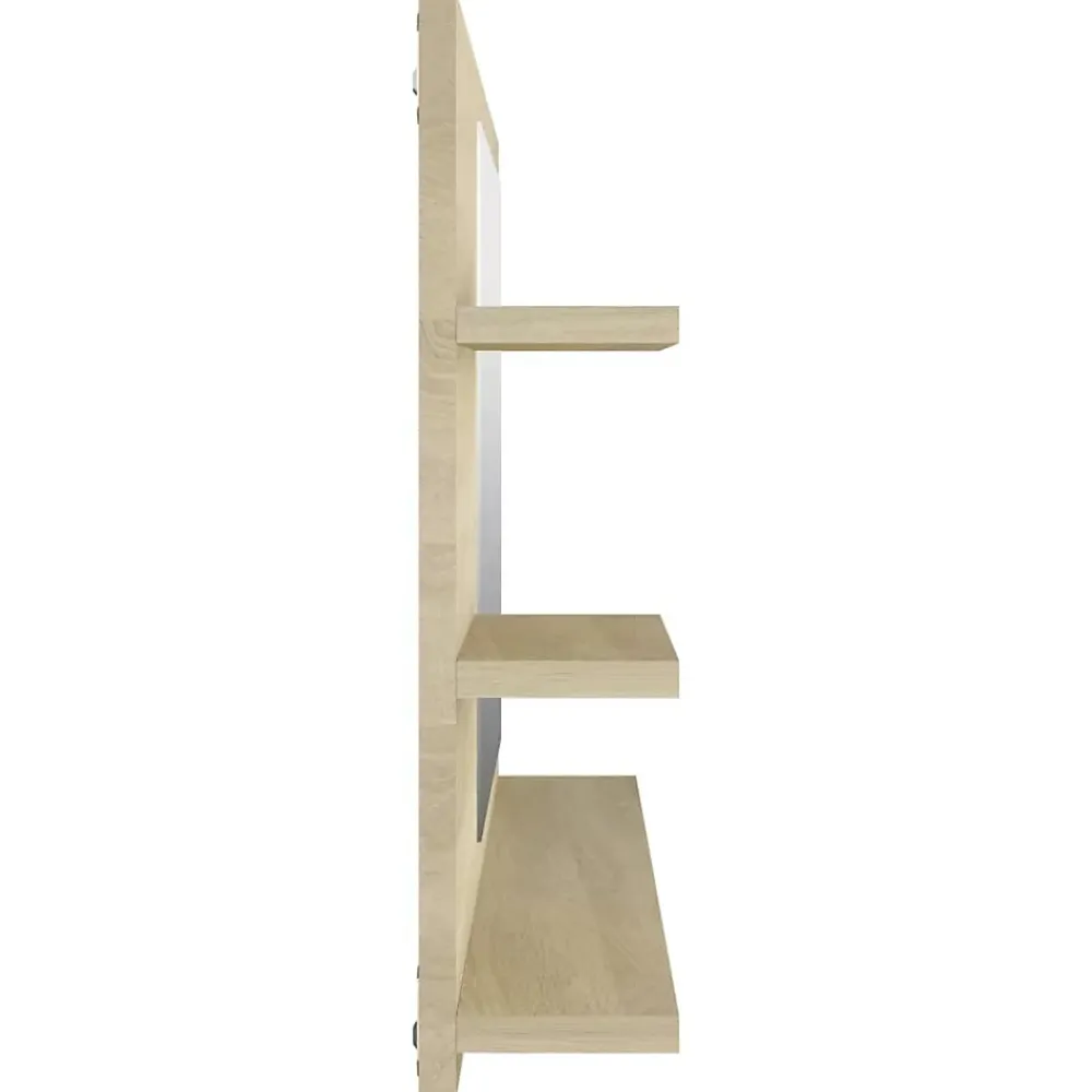 Helloshop26 Miroir de salle de bain 90 beige