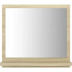 Helloshop26 Miroir de salle de bain 40 beige