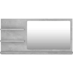 Helloshop26 Miroir de salle de bain 3 gris