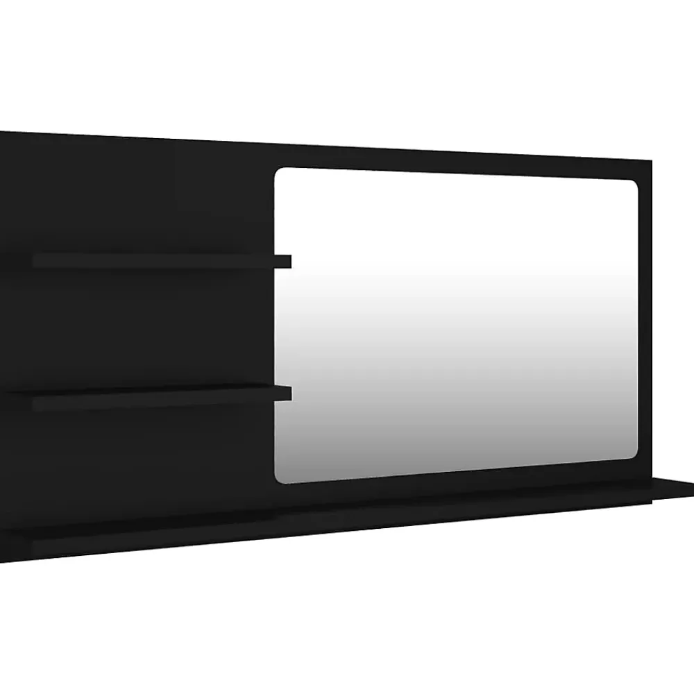 Helloshop26 Miroir de salle de bain 3 noir