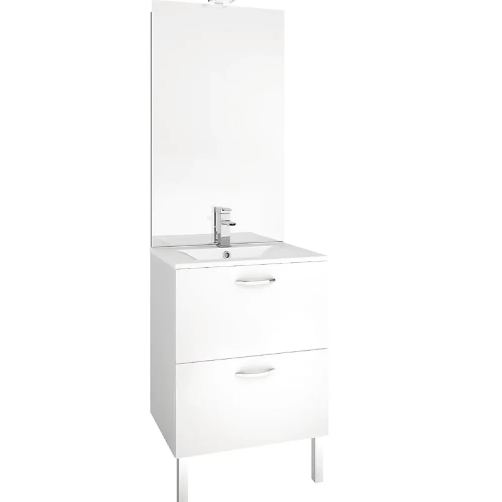 Autres Miroir de Salle de bain 60 x 100 cm Crédence EkoLine AQUARINE 228499