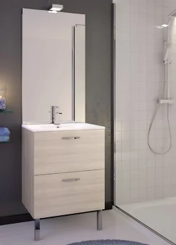 Autres Miroir de Salle de bain 60 x 100 cm Crédence EkoLine AQUARINE 228499