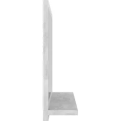 Helloshop26 Miroir de salle de bain 40 gris