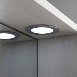Armoire De Toilette|Kiamami Valentina Miroir De Salle De Bain En Chêne Blanc Avec Lumière Led