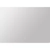 Vente-unique Miroir de salle de bain lumineux rectangulaire anti-buée avec bouton tactile - 120 x 70 cm - REVALUNA