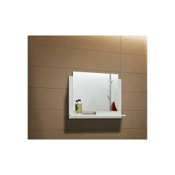 Meublorama Miroir de salle de bain pour collection OWL/RAVEN/BIRD, coloris blanc