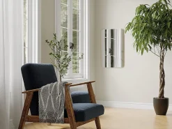 Vente-unique Miroir de salle de bain rectangle contour doré - 50 x 80 cm - DEMETRIA