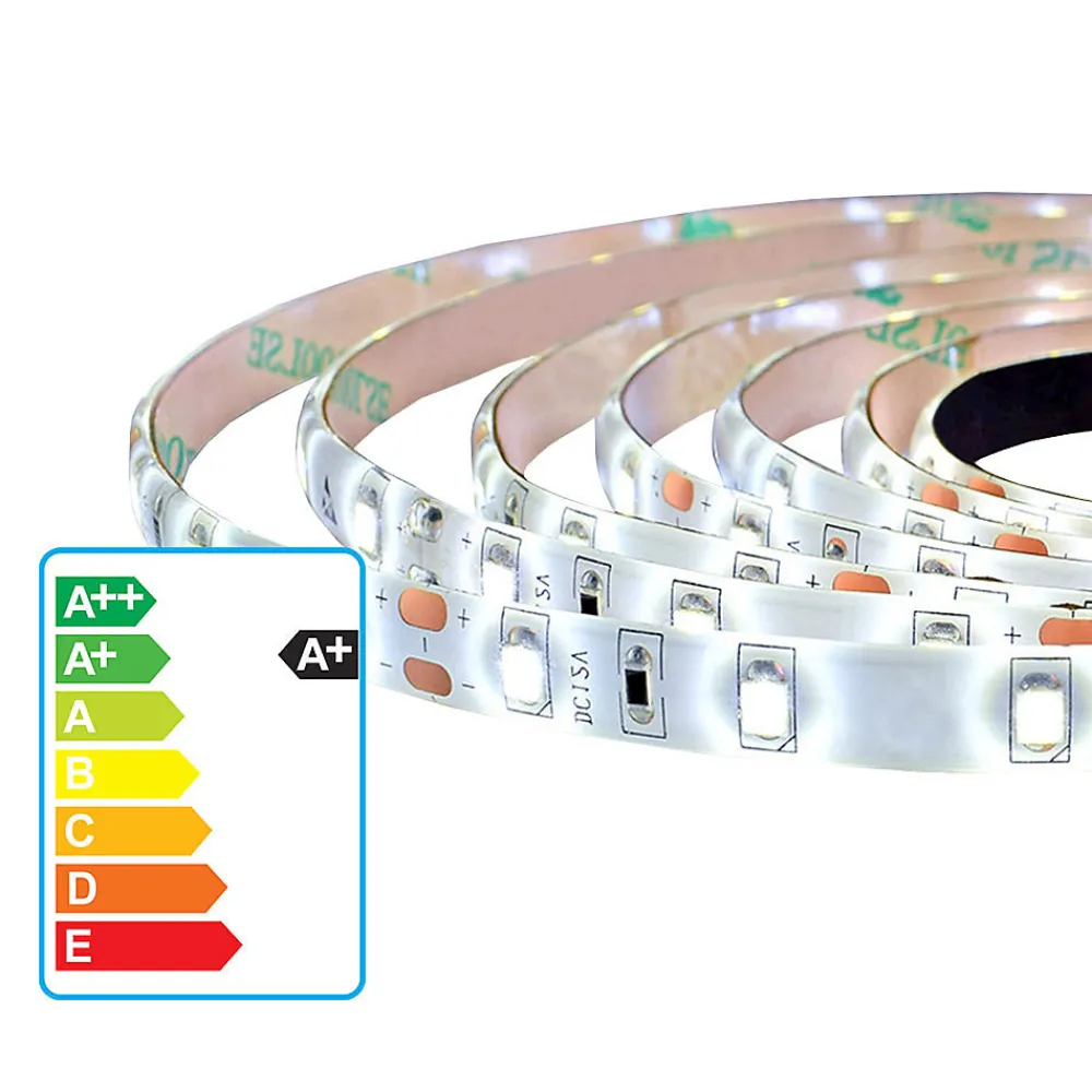 AICA Sanitaire Miroir de salle de bain rond LED 60cm, dimmable + mémoire, IP44,