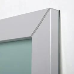 Miroir Grossissant|Kiamami Valentina Miroir De Salle De Bain Simple Avec Cadre En Abs Gris 70X60