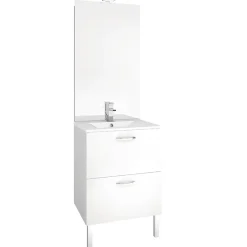 Miroir Simple|Autres Miroir de Salle de bain 103x60cm Crédence EkoLine AQUARINE 228499