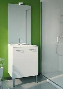 Miroir Simple|Autres Miroir de Salle de bain 103x60cm Crédence EkoLine AQUARINE 228499