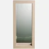 Miroir Simple|Autres Miroir de salle de bain 90x40 cm en bois couleur chêne avec étagère fixation murale CEDAM