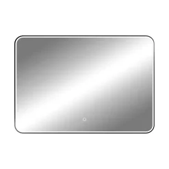 Miroir Lumineux|MPGlass Miroir de salle de bains lumineux LED rectangulaire l. 100 x H. 70 cm Denver