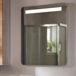 Miroir Lumineux|Cooke & Lewis Miroir de salle de bains éclairant LED antibuée 60x70 cm, GoodHome Colwell