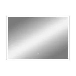 Miroir Lumineux|MPGlass Miroir de salle de bains lumineux LED rectangulaire l. 100 x H. 70 cm Bishop 2