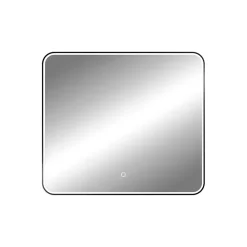 MPGlass Miroir de salle de bains lumineux LED rectangulaire l. 80 x H. 70 cm Denver
