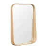 Miroir Simple|Homesight Miroir de salle de bains l.60 x H.80 cm, placage chêne, Thiam