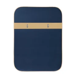 Miroir Simple|Homesight Miroir de salle de bains l.60 x H.80 cm, placage chêne, Thiam
