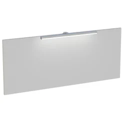 Miroir de salle de bains lumineux LED effet chêne artisan l.120 cm, Calao