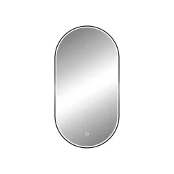 Miroir Lumineux|MPGlass Miroir de salle de bains lumineux LED rectangulaire l. 45 x H. 85 cm Denver
