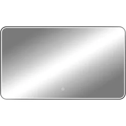 MPGlass Miroir de salle de bains lumineux LED rectangulaire l. 120 x H. 70 cm Denver