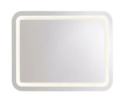Cooke & Lewis Miroir de salle de bains lumineux LED 80 x 60 cm, Charlestown