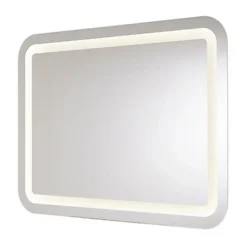 Cooke & Lewis Miroir de salle de bains lumineux LED 80 x 60 cm, Charlestown