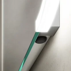 Miroir de salle de bains lumineux LED l. 105 x H. 60 x P. 3 cm