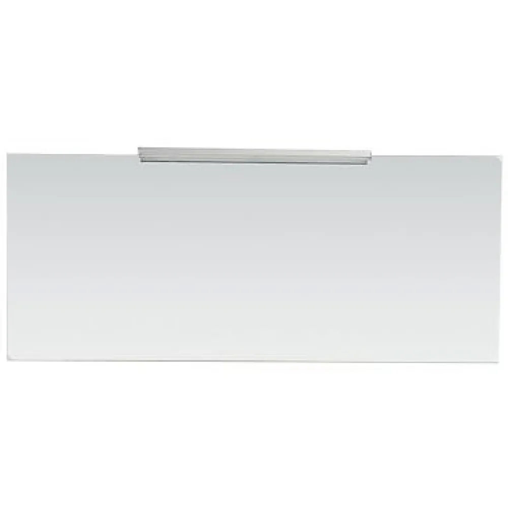 Miroir Lumineux| Miroir de salle de bains lumineux LED effet chêne l.120 cm, Calao
