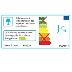 Miroir Lumineux| Miroir de salle de bains lumineux LED effet chêne l.120 cm, Calao