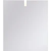 Miroir de salle de bains lumineux chrome IP44 l.60 x H.70 x P.10 cm, Opah