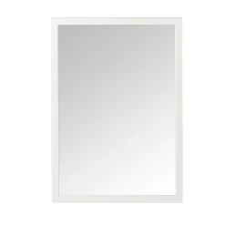 GoodHome Miroir de salle de bains blanc mat L.100 x l.70 x ép.1,6 cm, Perma