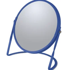 Miroir Grossissant|Spirella Miroir de salle de bains grossissant métal, bleu royal, Akira