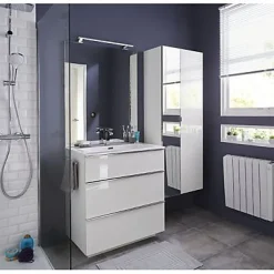 Cooke & Lewis Miroir de salle de bains l.80 x H.100 cm, Pamili