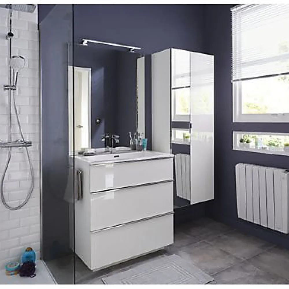 Cooke & Lewis Miroir de salle de bains l.80 x H.100 cm, Pamili