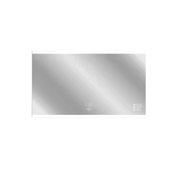 MPGlass Miroir de salle de bains lumineux LED connecté 70 x 120 cm, argenté, BroadWay