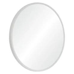 Miroir Simple|Mob-In Miroir en métal rond D60cm EMA Blanc